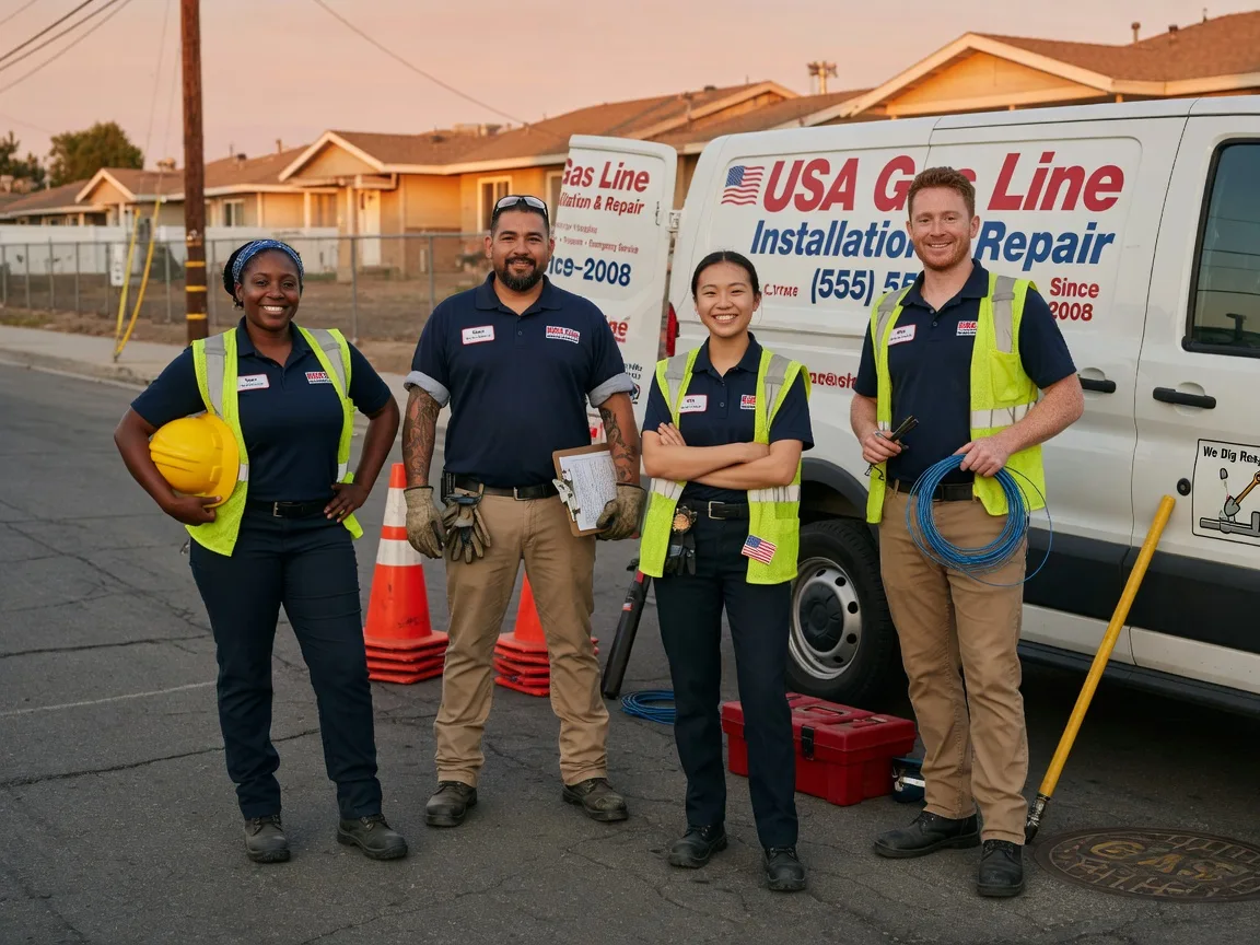 Gas Line Installation company in Burns Flat, OK